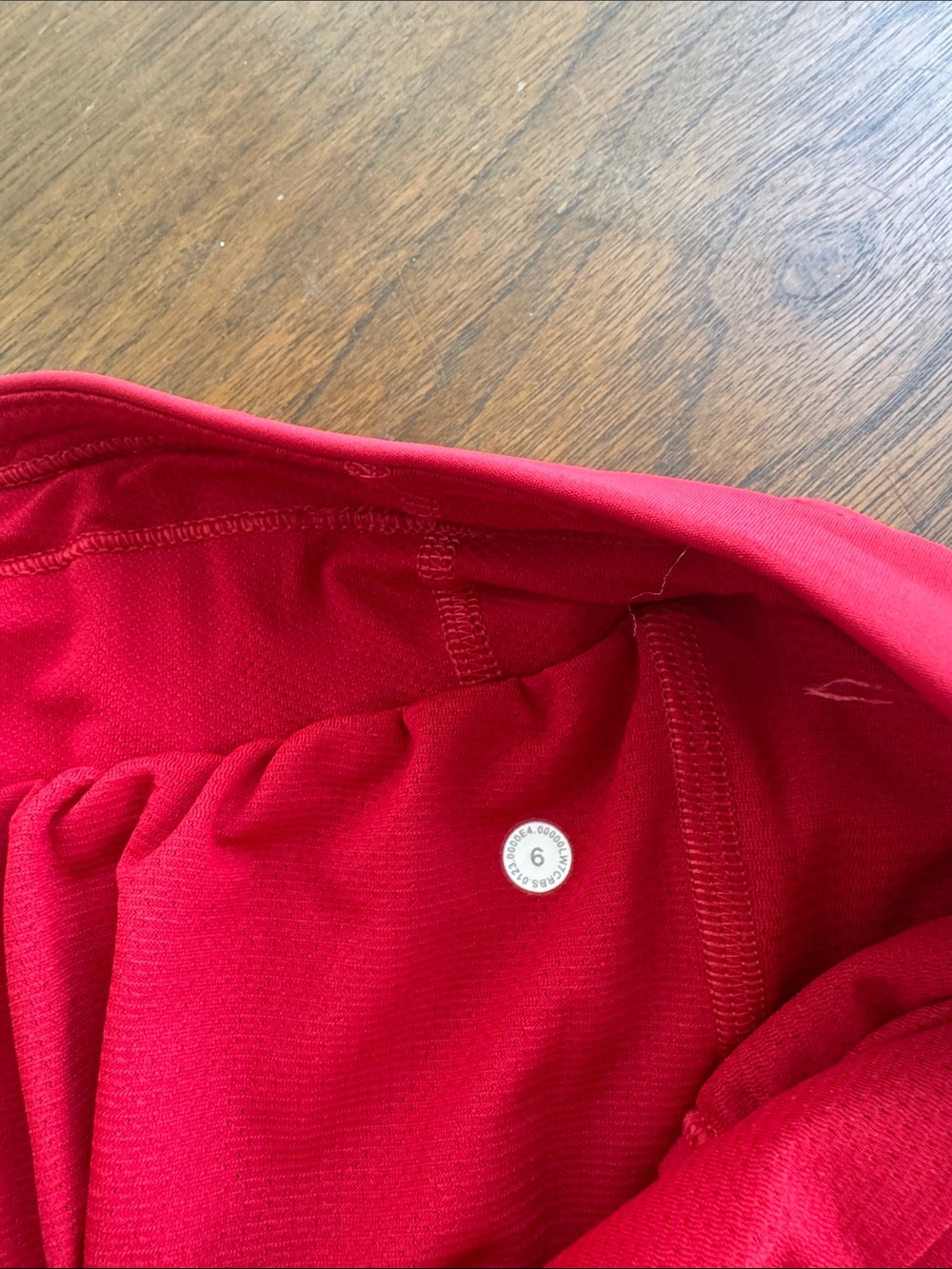 Lululemon Fast and Free Reflective High-Rise Classic-Fit Short 3" Dark Red - Picture 4 of 7